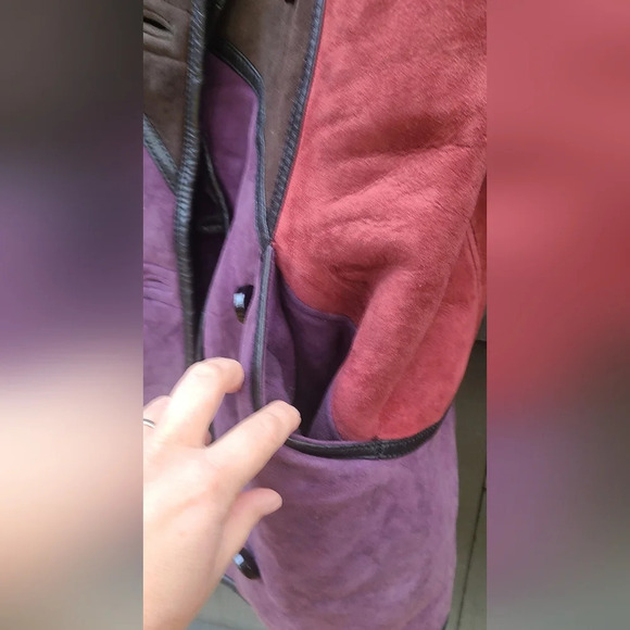 Vintage Multi-Colour Sheepskin Jacket - Picture 5 of 15